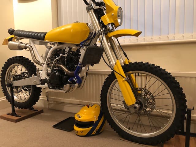 WR250 after Becra Auto Care have rebuilt and customised