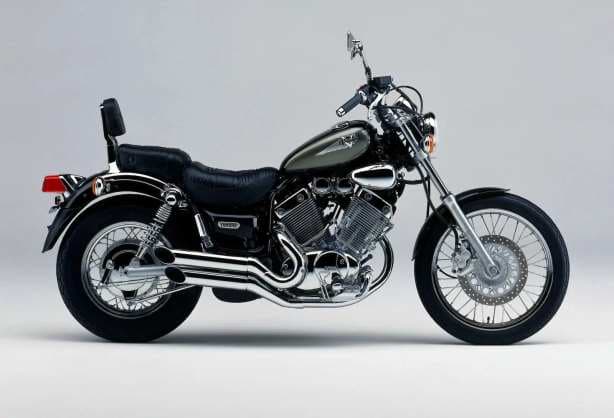 Yamaha Virago stock photo