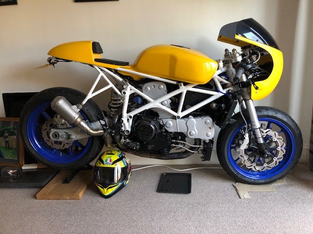Ducati 729 after Becra Auto Care have rebuilt and customised